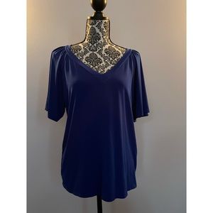 Banana Republic royal blue blouse